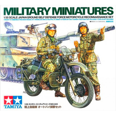 TAMIYA : JGSDF MOTOCICLETA DE RECONOCIMIENTO   escala 1:35