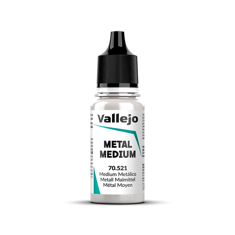 ACRILICOS VALLEJO : MEDIUM METALICO