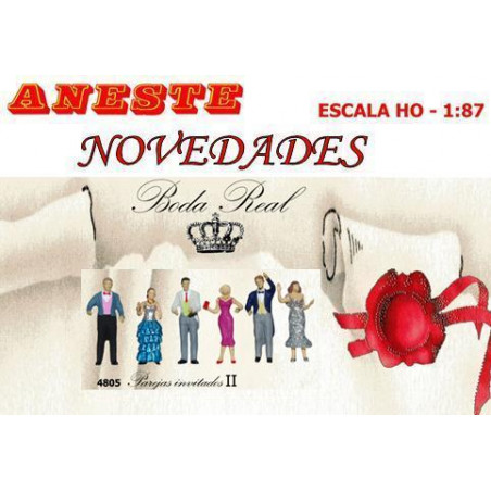 ANESTE : Figuras de Parejas de invitados II  Escala HO