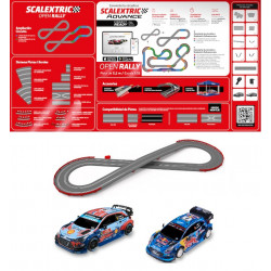 SCALEXTRIC ORIGINAL : CIRCUITO OPEN RALLY SET