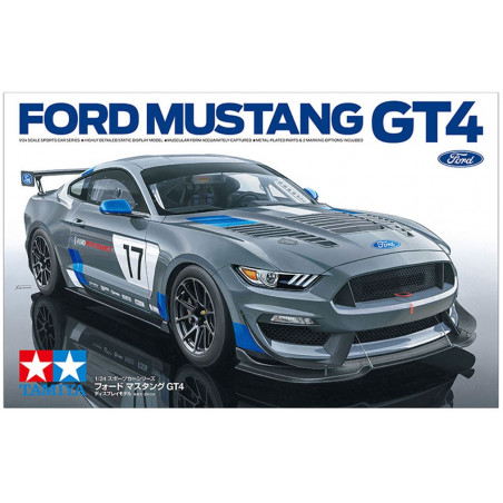 TAMIYA : FORD MUSTANG GT4 escala 1:24