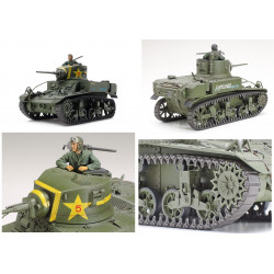 TAMIYA : M3 Stuart Late production   escala 1:35