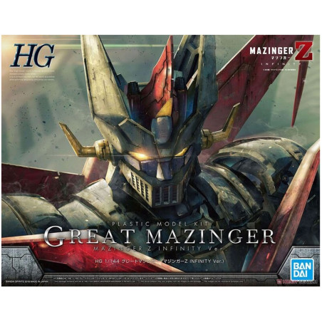 BANDAI : KIT ROBOT HG GREAT MAZINGER    Escala 1:144