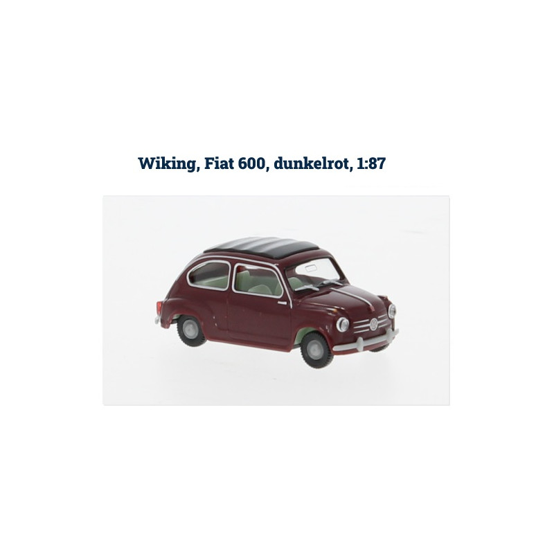 WIKING : FIAT 600  escala 1:87