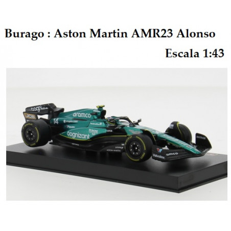 BURAGO : ASTON MARTIN AMR23 2023 ALONSO 1:43