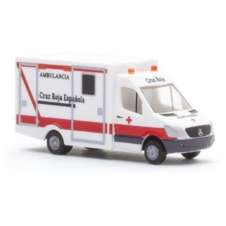 Rietze : AMBULANCIA SPRINTER CRUZ ROJA escala 1:87