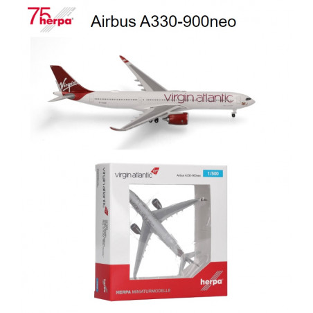 HERPA : Airbus 330-900 neo VIRGIN ATLANTIC    escala 1:500