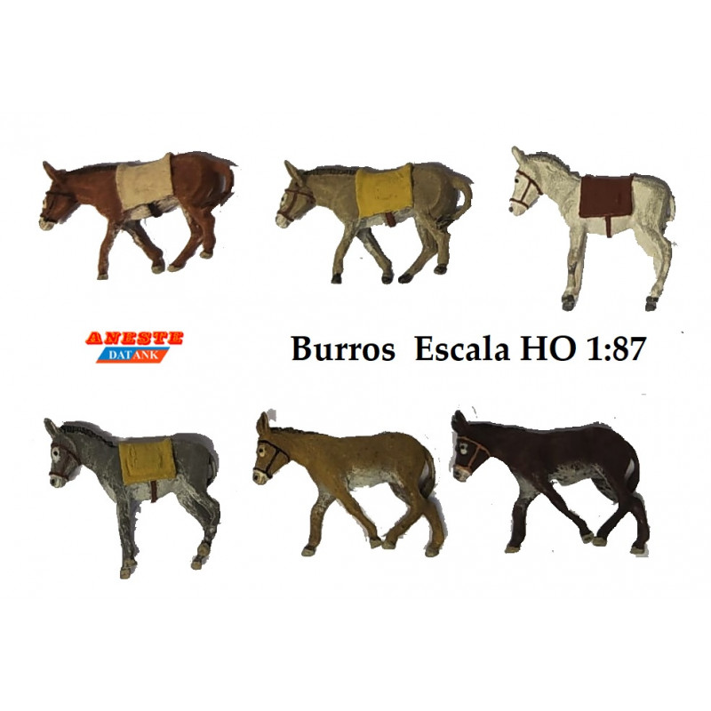 ANESTE :  BURROS   escala HO