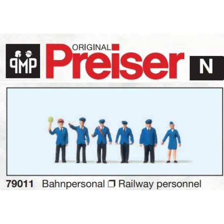 PREISER : FERROVIARIOS   escala N