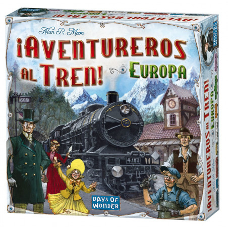 Edge Entertainment :  Aventureros al Tren EUROPA  Juego de tablero