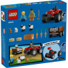 LEGO CITY : Tractor Rojo con Remolque y Ovejas  ( 60461 )