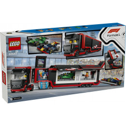 LEGO CITY : Camión de F1 con Coches RB20 y AMR24 ( 60445 )