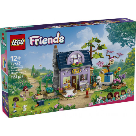 LEGO Friends  Casa de los Apicultores y Jardín de Flores  (42669)