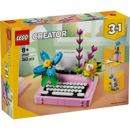 LEGO Creator 3en1 Máquina de Escribir con Flores ( 31169 )