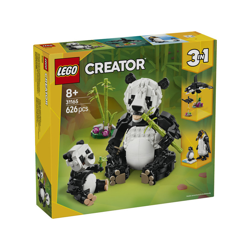 LEGO Creator 3en1 Fauna Salvaje: Familia de Pandas ( 31165 )