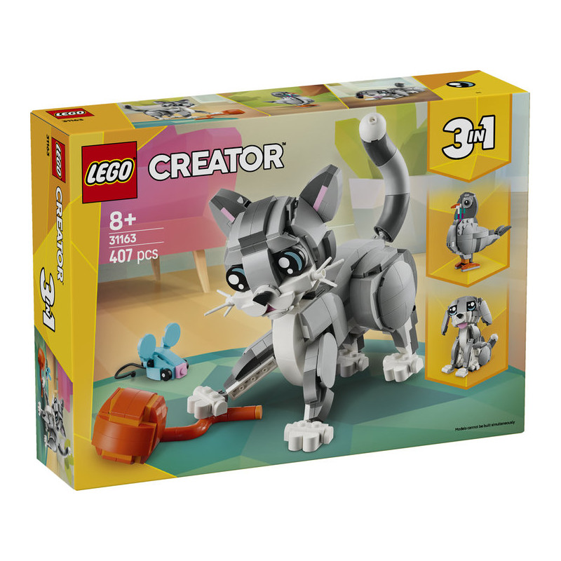 LEGO Creator 3en1 Gato Juguetón ( 31163 )