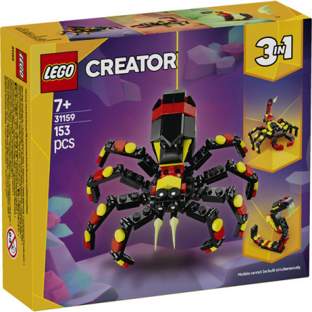 LEGO CREATOR : Fauna Salvaje: Araña Misteriosa