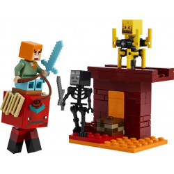 LEGO Minecraft : La Batalla de Lava del Inframundo