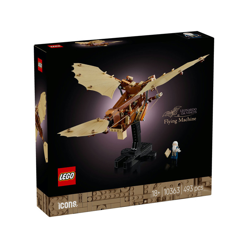 LEGO Icons :  Máquina Voladora de Leonardo da Vinci (10363)