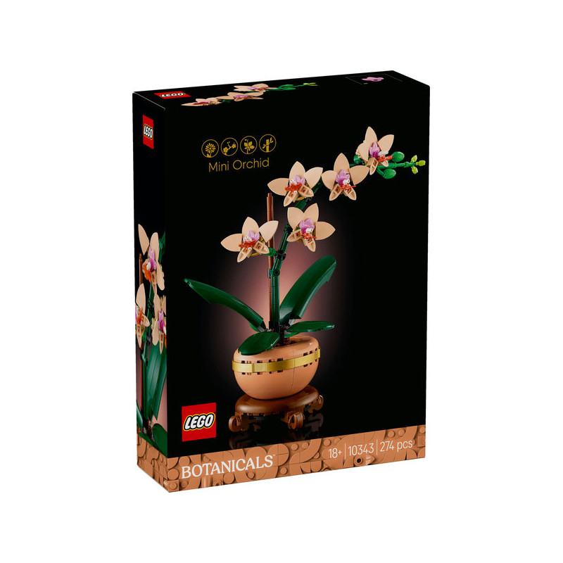 LEGO BOTANICALS : MINI ORQUIDEAS