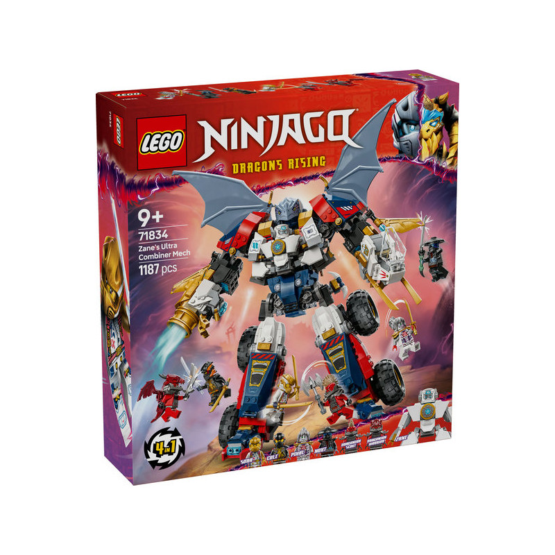 LEGO NINJAGO Meca Ultra Combo de Zane  (71834)