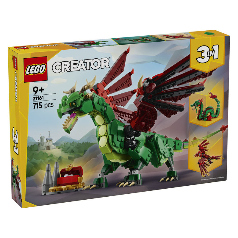 LEGO Creator 3en1  Dragón Medieval  ( 31161 )