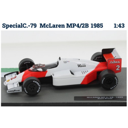 SPECIAL C : FORMULA 1 MC LAREN MP4 1985   ESCALA 1:43