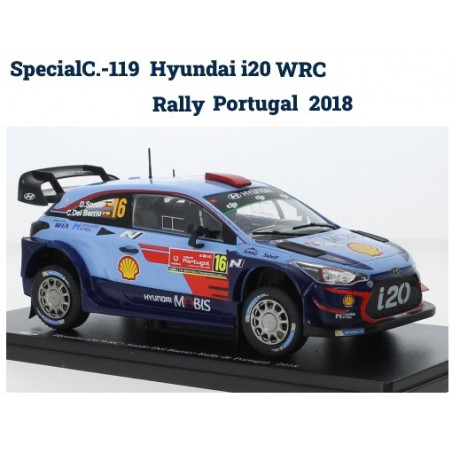 SPECIAL C : HYUNDAI I20 WRC 2018   ESCALA 1:24