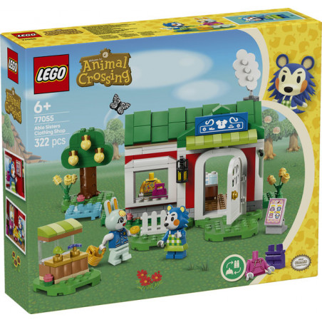 LEGO Animal Crossing Tienda de ropa de las Hermanas Manitas  (77055)