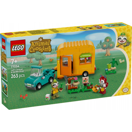 LEGO Animal Crossing Caravana de Gandulio y tienda de jardinería  (77054)