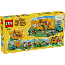 LEGO Animal Crossing Caravana de Gandulio y tienda de jardinería  (77054)