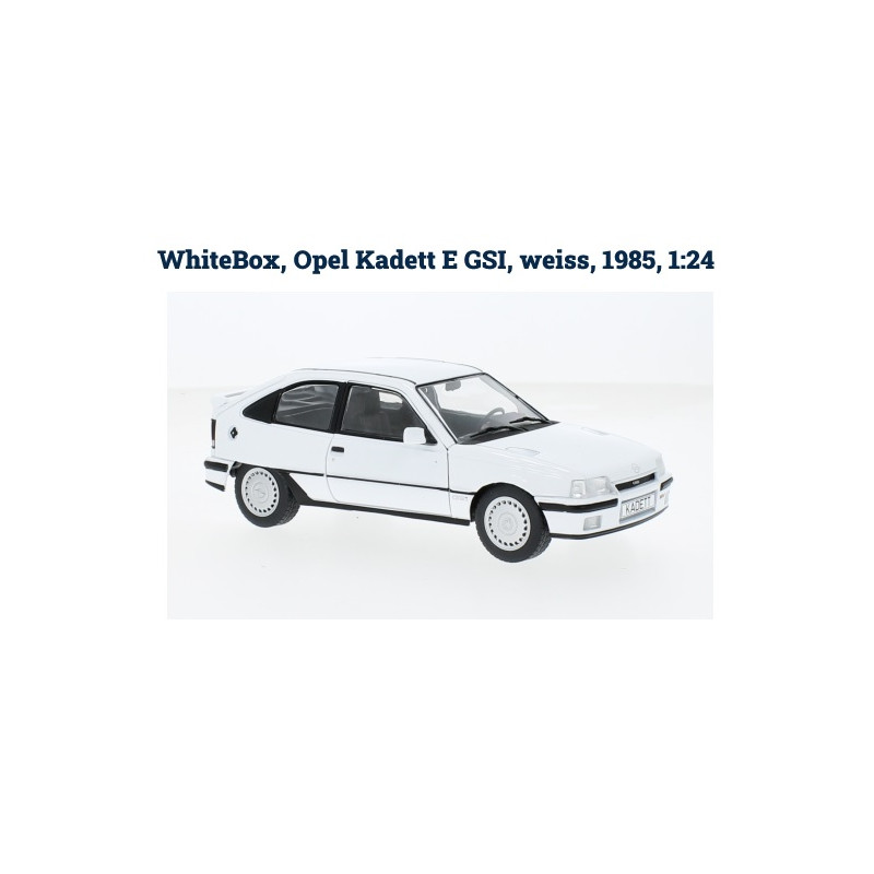 WHITE BOX : OPEL KADETT GSI   ESCALA 1:24