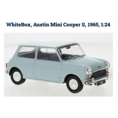 WHITE BOX : 1965 AUSTIN MINI COOPER  Escala 1:24