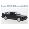 BURAGO : BMW M3 E30 NEGRO   escala 1:24