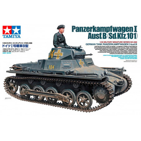 TAMIYA: German Panzerkampfwagen I Ausf. B  Sd kfz 101   escala 1:35