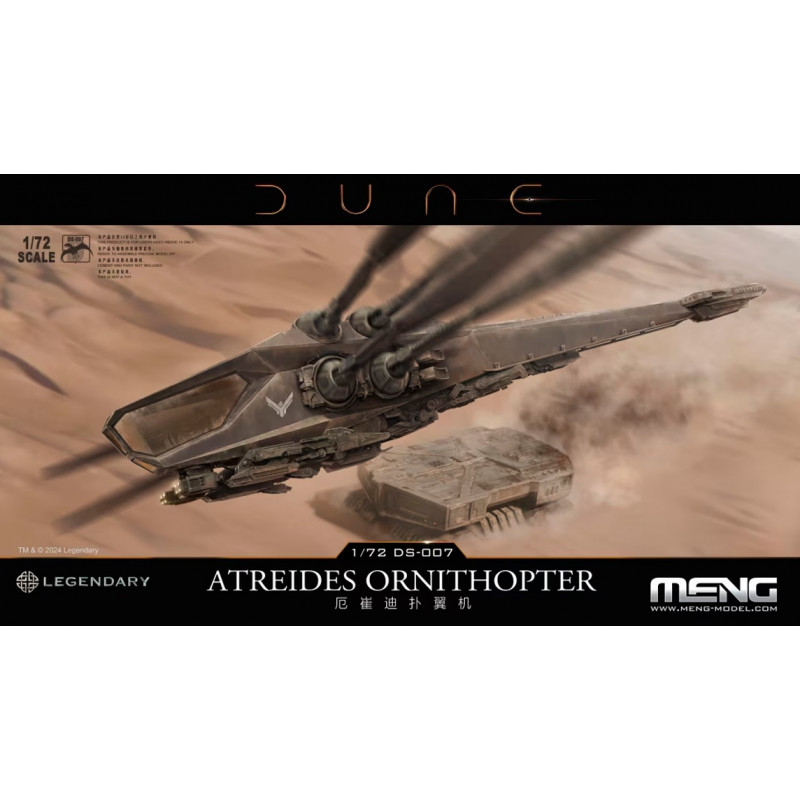 MENG MODEL: DUNE ATREIDES ORNITHOPTER   Escala 1:72