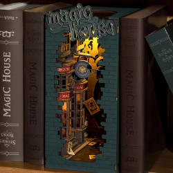 ROBOTIME ROLIFE : BOOK MAGIC HOUSE