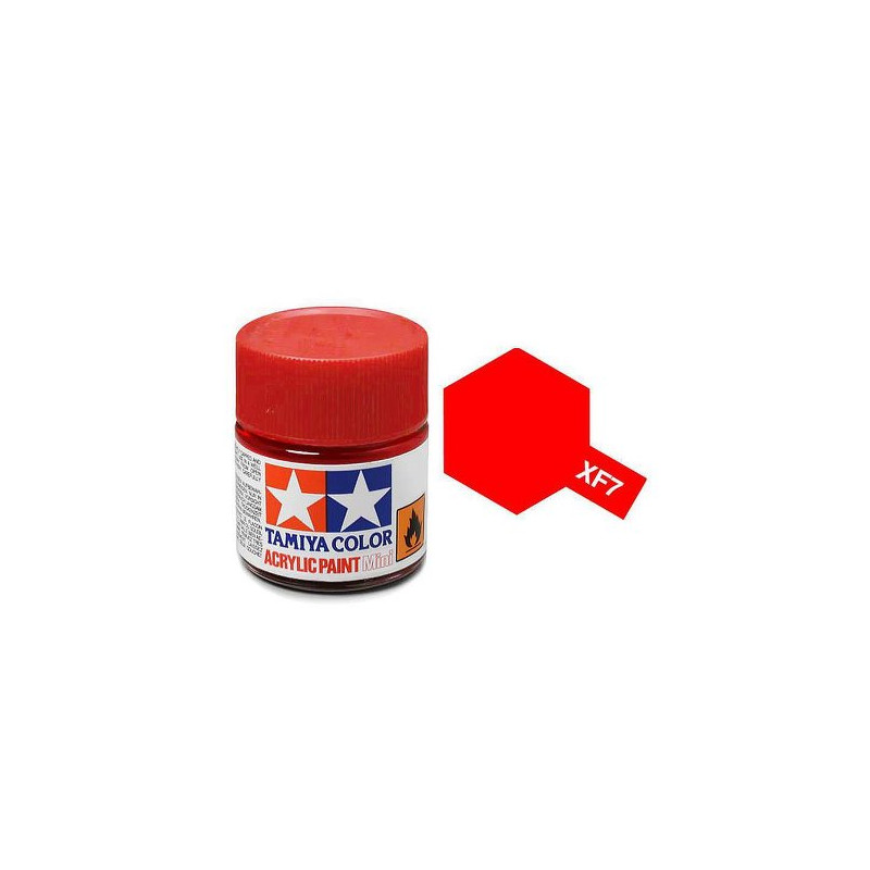 TAMIYA : ACRILICO color ROJO MATE