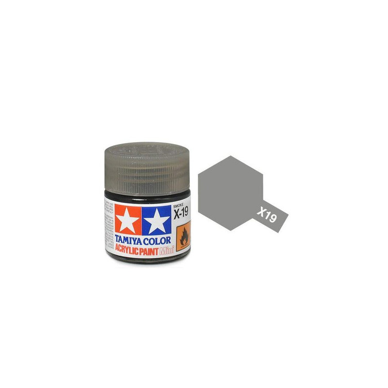 TAMIYA : ACRILICO color HUMO