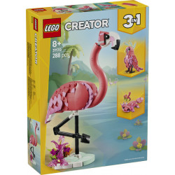 LEGO Creator 3en1 : Fauna Salvaje: Flamenco Rosa