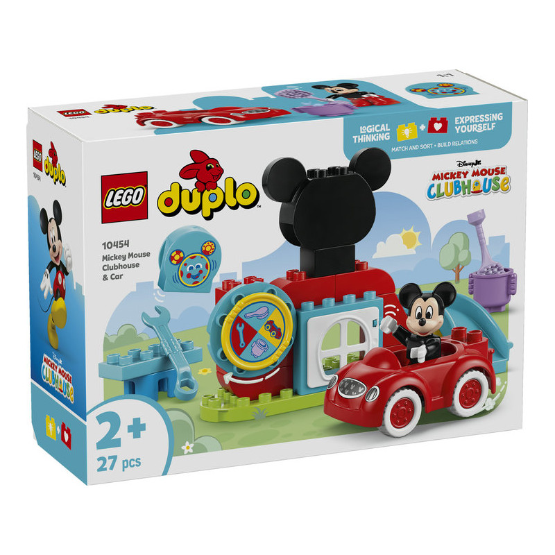 LEGO DUPLO : Casa y Coche de Mickey Mouse LEGO DUPLO : Casa y Coche de Mickey Mouse