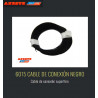 ANESTE : CABLE CONEXION NEGRO  superfino