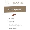 DOMUS KITS :  TEJA  ARABE 1:20  ( 1000 unidades )