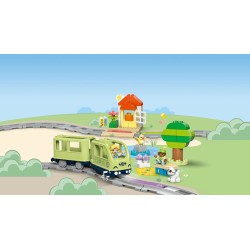 LEGO DUPLO : TREN AVENTURA FERROVIARIA INTERACTIVA