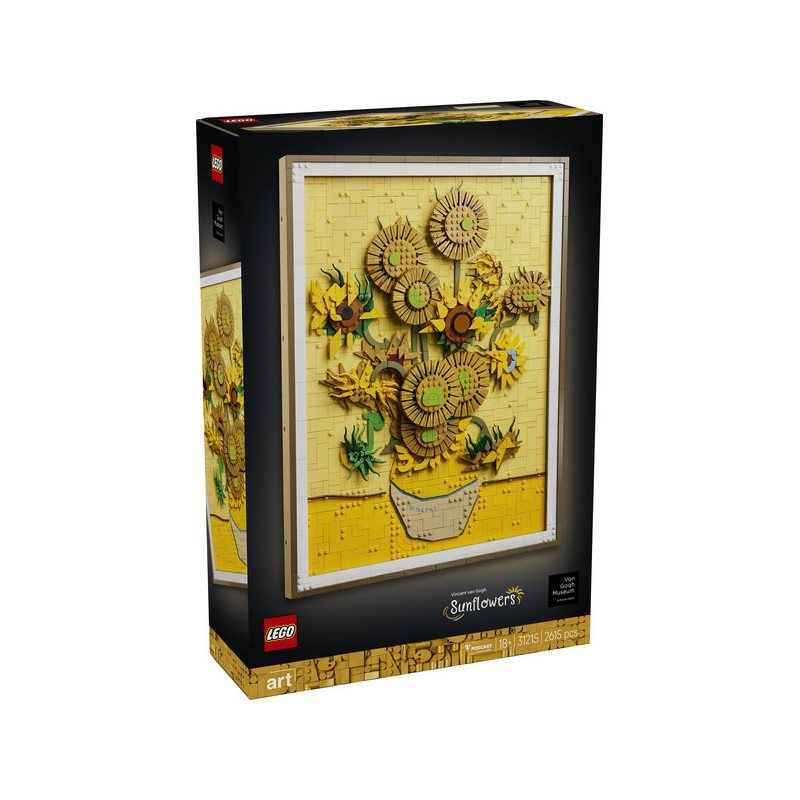 LEGO Art : VINCENT VAN GOGH : LOS GIRASOLES ( 31215 )