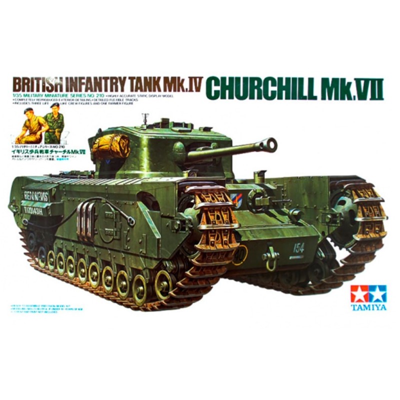 TAMIYA : TANQUE británico MK IV CHURCHILL    escala 1:35