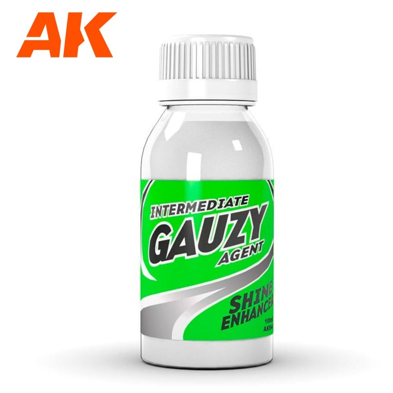 AK INTERACTIVE : INTERMEDIATE GAUZY AGENT SHINE 100 ml