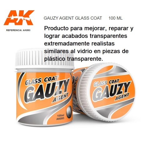 AK INTERACTIVE : GAUZY ACABADOS TRANSPARENTES