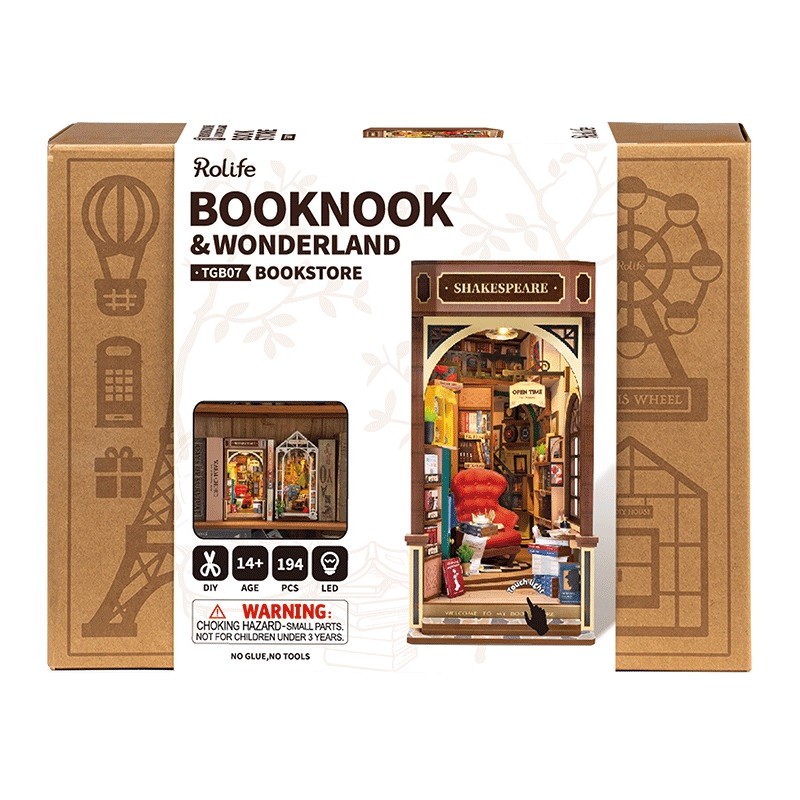 ROBOTIME ROLIFE : BOOK LIBRERIA SHAKESPEARE