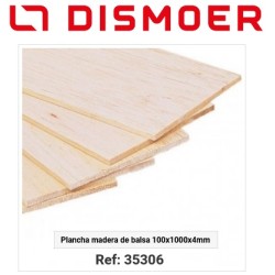 TABLA DE BALSA 4 mm   Medidas : 100 x 1000 mm